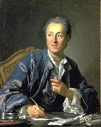 unknow artist Portrait of Denis Diderot oil painting reproduction